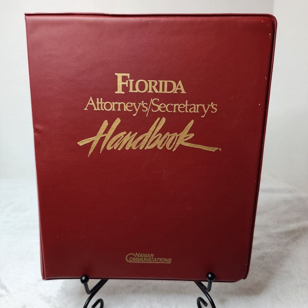 Florida Attorney Secretary's Handbook‎ by Namar Communications